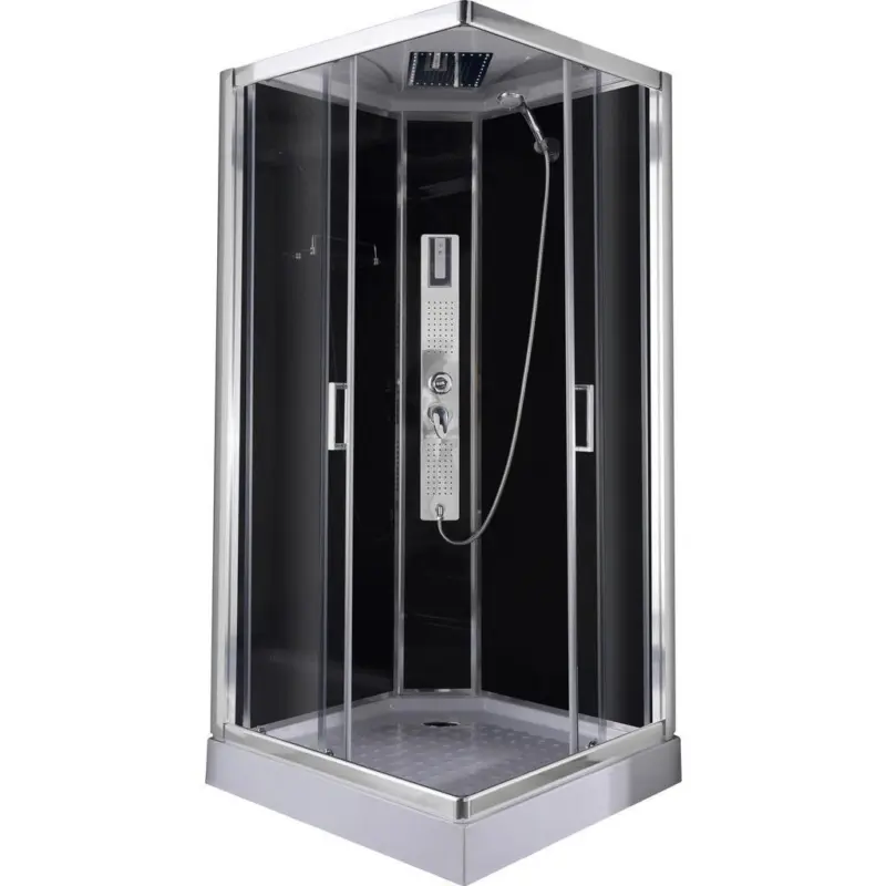 Duschkabine Design 2 Komplett-Set Eckeinstieg