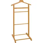 Möbelix Herrendiener B: 48 Cm Mit Hosenbügel Holz Naturfarben