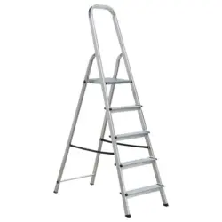 Aluleiter ca. 160 cm Adalbert Klappbar, Bis 150 Kg