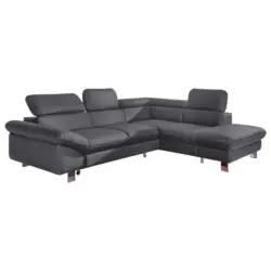 Ecksofa mit Schlaffunktion Driver Fango Lederlook