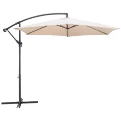 Ampelschirm Estelle DM: 300 H: 245cm Natur