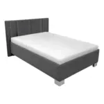 Möbelix Polsterbett Mit Matratze 120x200cm Stilo, Anthrazit