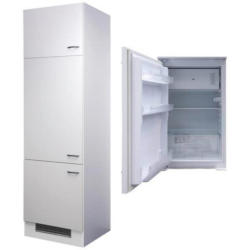 Kühlschrank-Umbauschrank Wito B: 60 cm Weiß