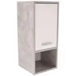 Möbelix Hängeschrank Attack B: 32cm, Betonoptik/weiß
