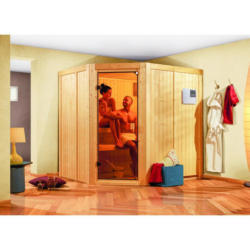 Sauna Toulon Mit Ext. Steuerung 196x198x178 Cm