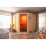 Möbelix Sauna Nizza mit Int. Steuerung 196x198x196 cm