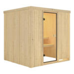 Möbelix Sauna Cassis mit Interner Steuerung 196x198x196 cm