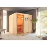 Möbelix Sauna Cannes Mit Externer Steuerung 196x198x196 Cm
