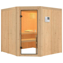 Sauna Nizza Mit Ext. Steuerung 9-Kw-Ofen