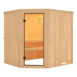 Sauna Toulon Mit Int. Steuerung 196x198x178 Cm