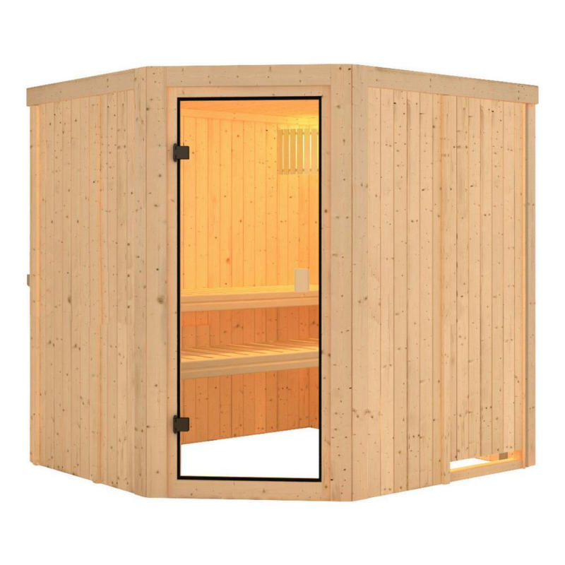 Sauna Toulon Mit Int. Steuerung 196x198x178 Cm