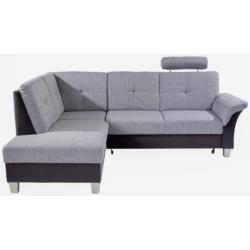 Ecksofa Mit Schlaffunktion + Bettkasten Portland, Webstoff