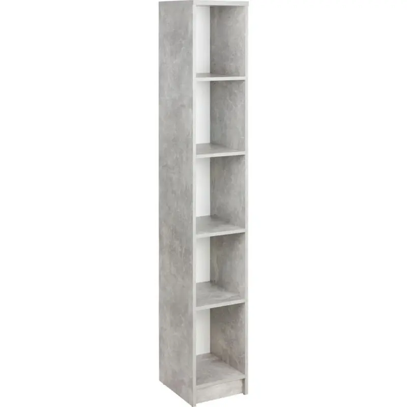 Regal 4-You New B 30 cm, Betonoptik/Weiß