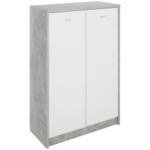 Möbelix Kommode B 74cm 4-You New, Beton Optik/Weiß