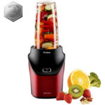 Möbelix Smoothie Maker Energy Boost Rot/Schwarz 1000 W, mit Becher