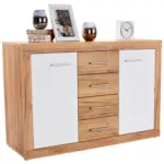 M&ouml;belix Kommode 90cm Xeno, Wei&szlig;