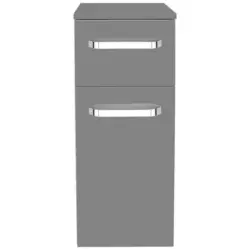 Unterschrank Mit Soft-close Santo B: 30cm, Anthrazit