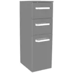 Möbelix Unterschrank Mit Soft-close Santo B: 30cm, Anthrazit