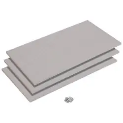 Einlegeböden Korbach 3er-set Bxt 85x45 Cm Leinenoptik