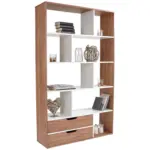 Möbelix Raumteiler Roberto B: 110 Cm Kraft Eiche Dekor/weiß