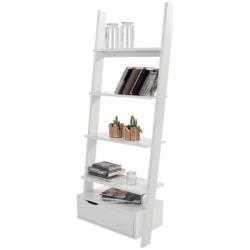 Regal mit Lade Flo B: 65 cm Weiß