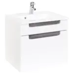 Möbelix Waschbecken Mit Unterschrank Siena B: 60cm Weiß/eiche Dekor