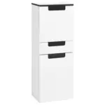Möbelix Midischrank Mit Türdämpfer Siena 40cm Weiß/anthrazit