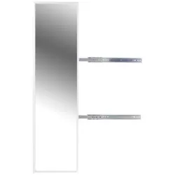 Spiegel Universal 31x115 Cm Auszieh- & Drehbar