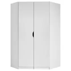 Eckschrank grifflos 117cm Freising, Wei&szlig;