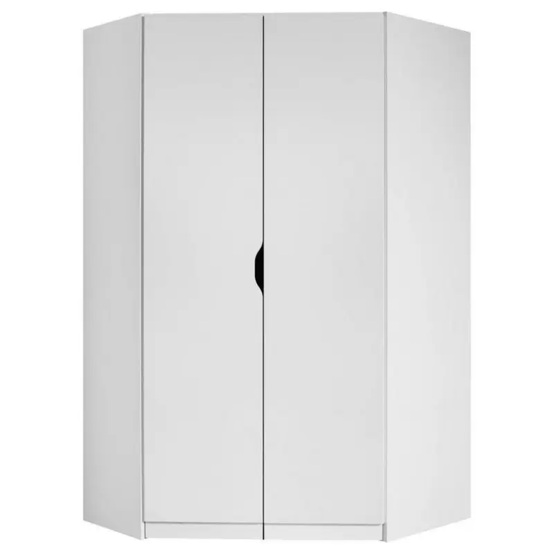 Eckschrank grifflos 117cm Freising, Wei&szlig;