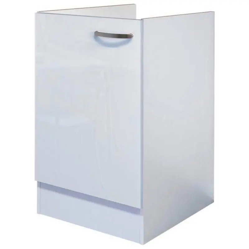 Spülenschrank Alba B: 50 Cm Weiß Ohne Arbeitsplatte