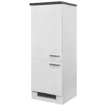 Möbelix Kühlschrank-umbauschrank Alba B: 60 Cm Weiß