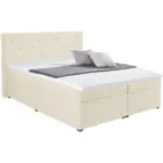Möbelix Boxspringbett Mit Topper Lederlook 180x200 Luminosa