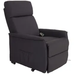 Fernsehsessel Elektrisch Graham Stoffbezug Anthrazit
