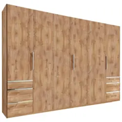 Drehtürenschrank mit Laden 300cm Level 36a, Eiche Dekor