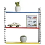 Möbelix Wandregal Tomado B: 70 Cm Schwarz/multicolor 3 Fächer