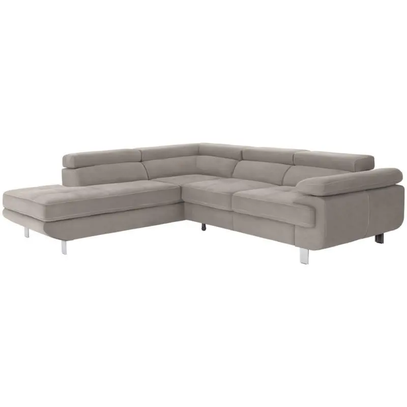 Ecksofa Mit Schlaffunktion Und Bettkasten Savona Webstoff