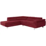 M&ouml;belix Ecksofa mit Schlaffunktion und Bettkasten Savona Webstoff