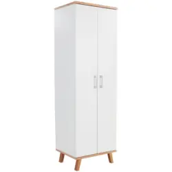 Schuhschrank Rivoli Weiß/eiche Dekor Hoch B: 60 Cm