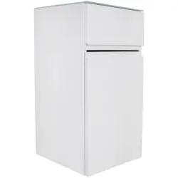 Unterschrank Mit Soft-close Tress Ii B: 40 Cm, Weiß Dekor