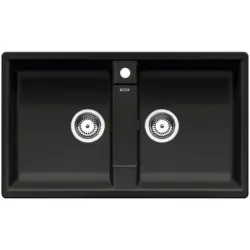 Spüle Blanco Zia 9 Silgranit Bxt: 86x50 Cm Doppelbecken