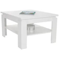 Couchtisch Mit Ablagefach Nizza 1, Weiß Dekor