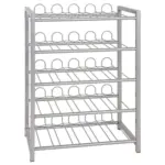 Möbelix Weinregal Metall Alufarben 45 Flaschen Bxh: 54x76 Cm