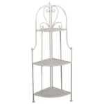Möbelix Regal Aus Eisen Nadim 2 B 34cm, Weiß