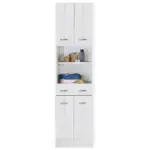 Möbelix Hochschrank Mit Lade Rallye 50cm, Weiß Dekor