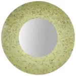 Möbelix Wandspiegel Rund 76 Cm Mosaikrahmen Gelb