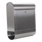 Möbelix Briefkasten Edelstahl Rondello Mit Zeitungsbox