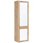 Möbelix Mehrzweckschrank Kashmir Eiche Dekor/weiß Bxh 57x192 Cm