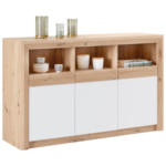 Möbelix Sideboard Mit Soft-Close B: 142 cm Kashmir New, Eiche Dekor