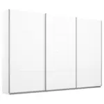 Möbelix Schwebetürenschrank 271cm Belluno, Weiß